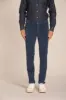 Torino men's chino pants in velvet 1500 striped slim fit ① sold by Mason's