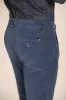 Torino men's chino pants in velvet 1500 striped slim fit ① sold by Mason's