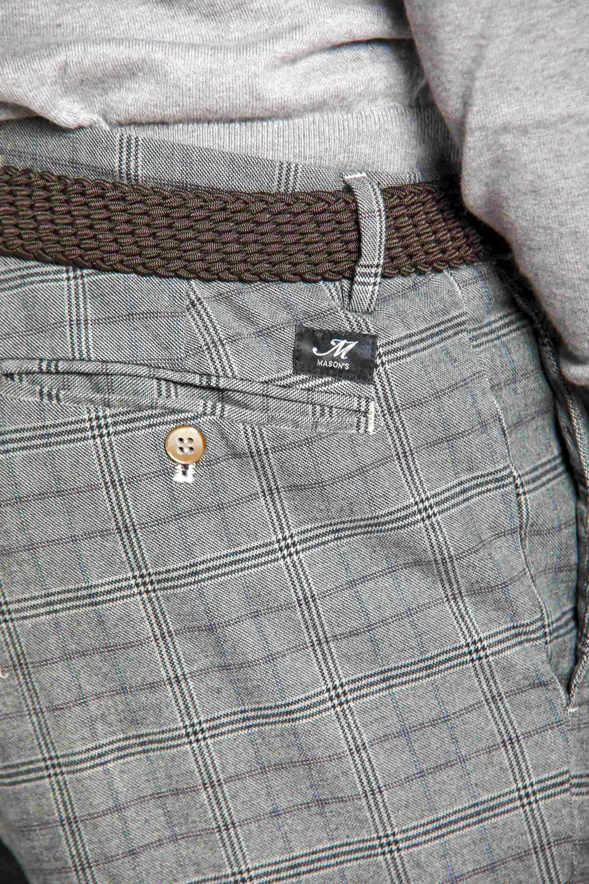 New York man wales patterned cotton chino pants regular sold by Mason's product image thumbnail 3