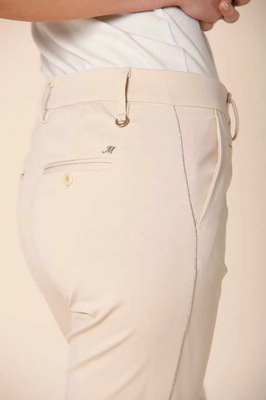 New York Slim women's chino pants in jersey slim sold by Mason's product image thumbnail 2