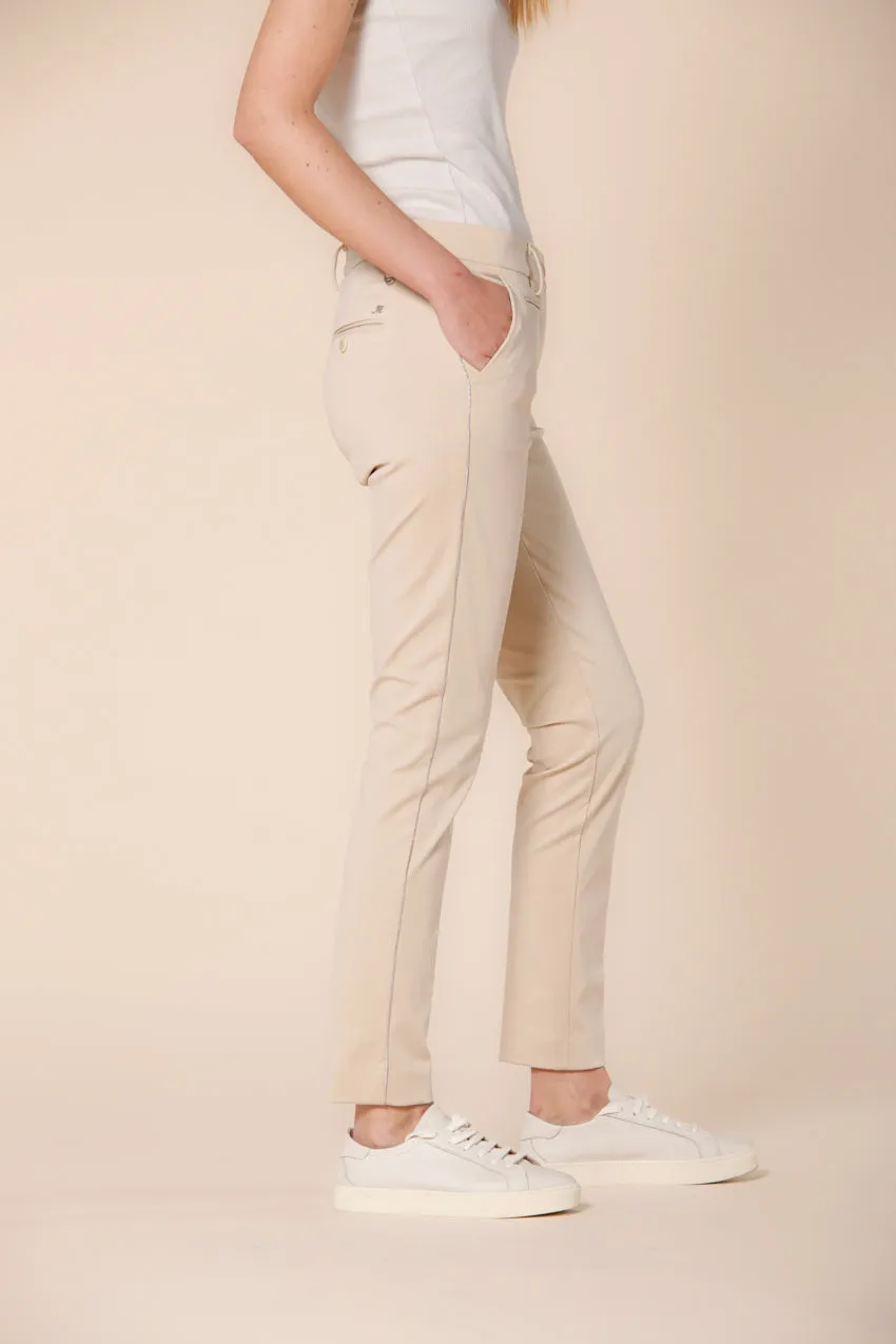 New York Slim women's chino pants in jersey slim sold by Mason's product image thumbnail 3
