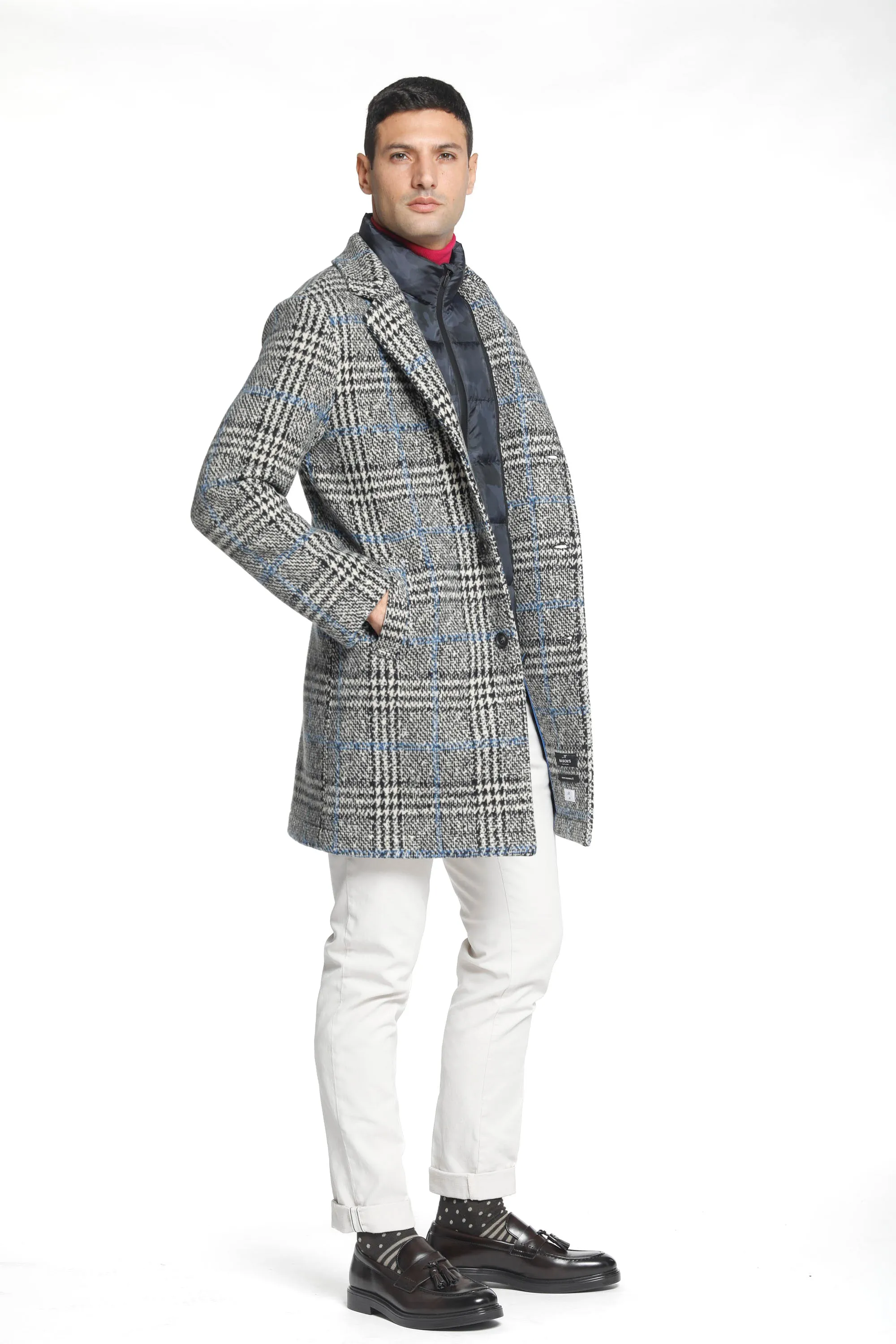 Los Angeles man coat with galles pattern sold by Mason's product image thumbnail 2