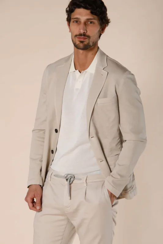 Da Vinci men's blazer in stretch jersey regular sold by Mason's