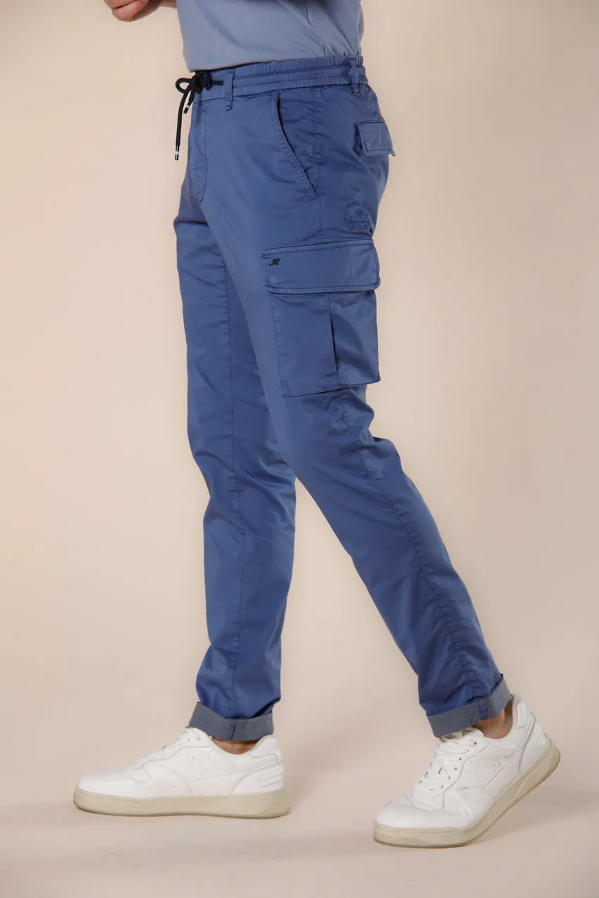 Chile Jogger Travel men's cargo jogger pants in stretch techno travel satin extra slim sold by Mason's product image thumbnail 4