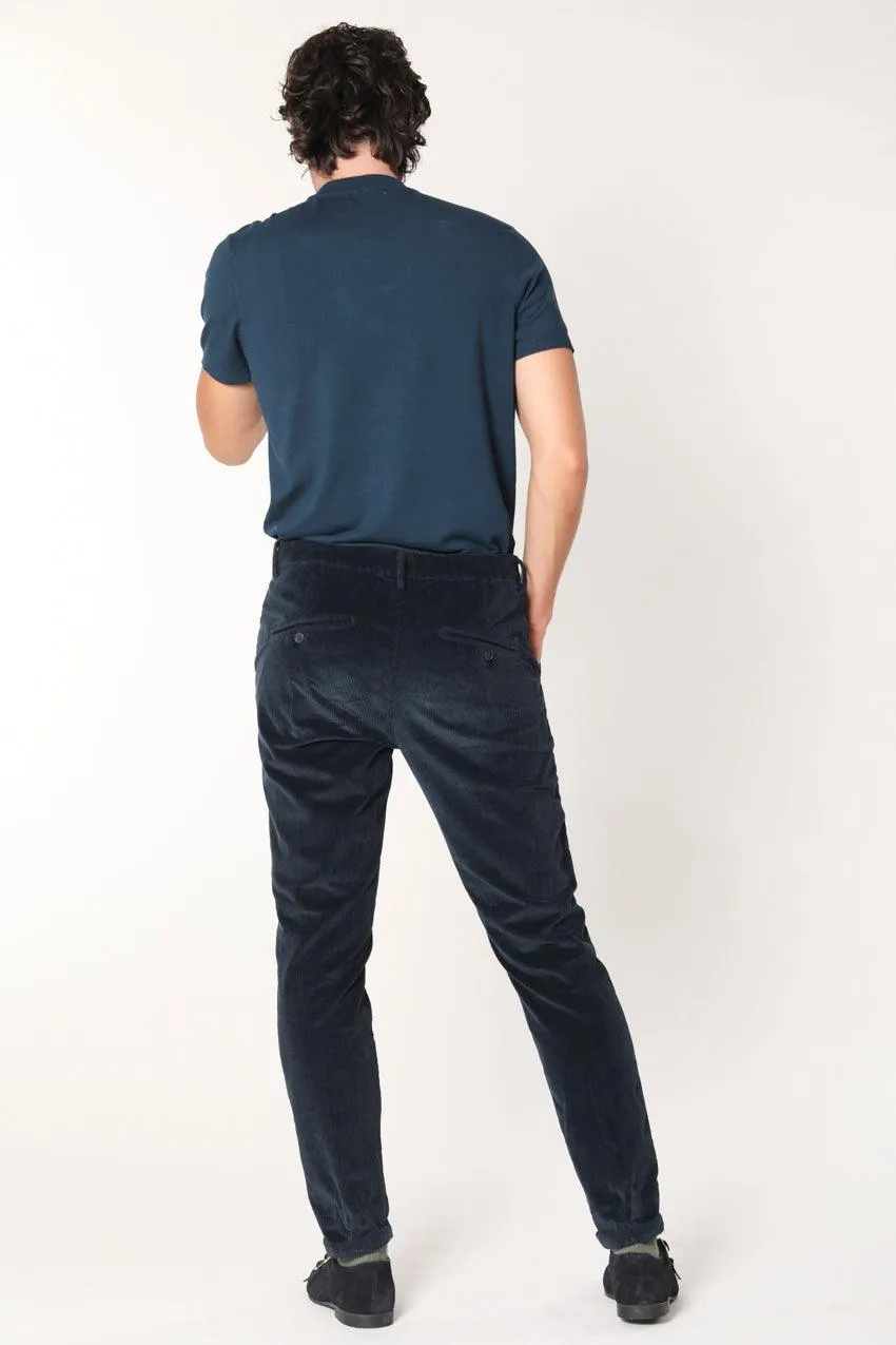 Osaka Style man chino pant in 500 striped velvet carrot fit sold by Mason's product image thumbnail 5