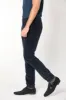 Osaka Style man chino pant in 500 striped velvet carrot fit sold by Mason's