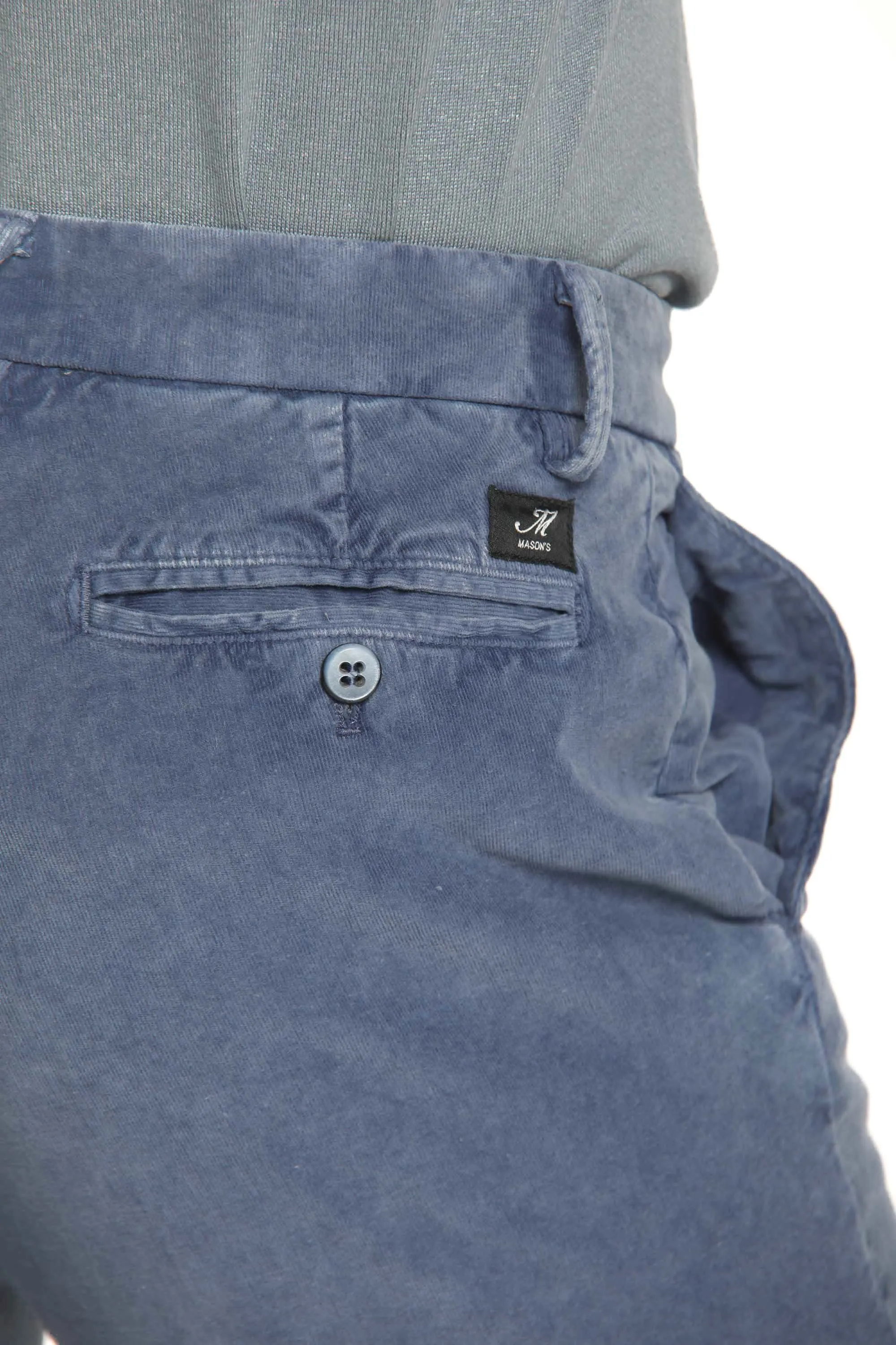 New York Essential man milleraies striped velour chino pants regular sold by Mason's product image thumbnail 3