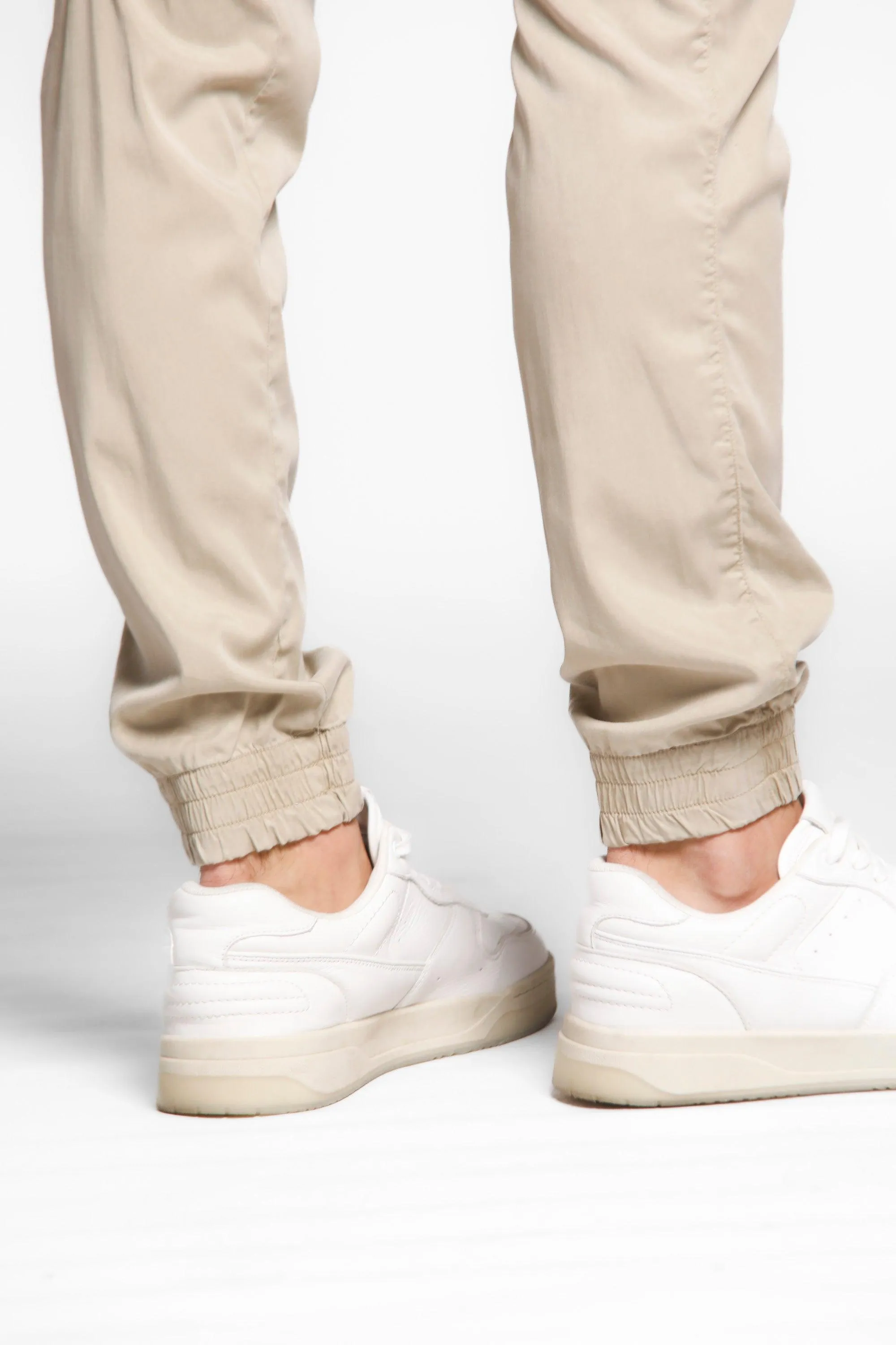 Chile Elax man cargo pants in tencel with drawstring extra slim sold by Mason's product image thumbnail 4