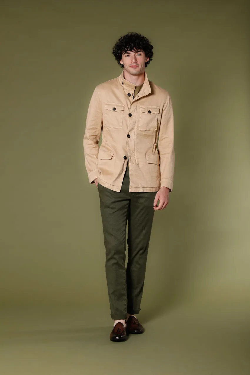 New York men's chino pants in cotton and linen regular sold by Mason's product image thumbnail 2