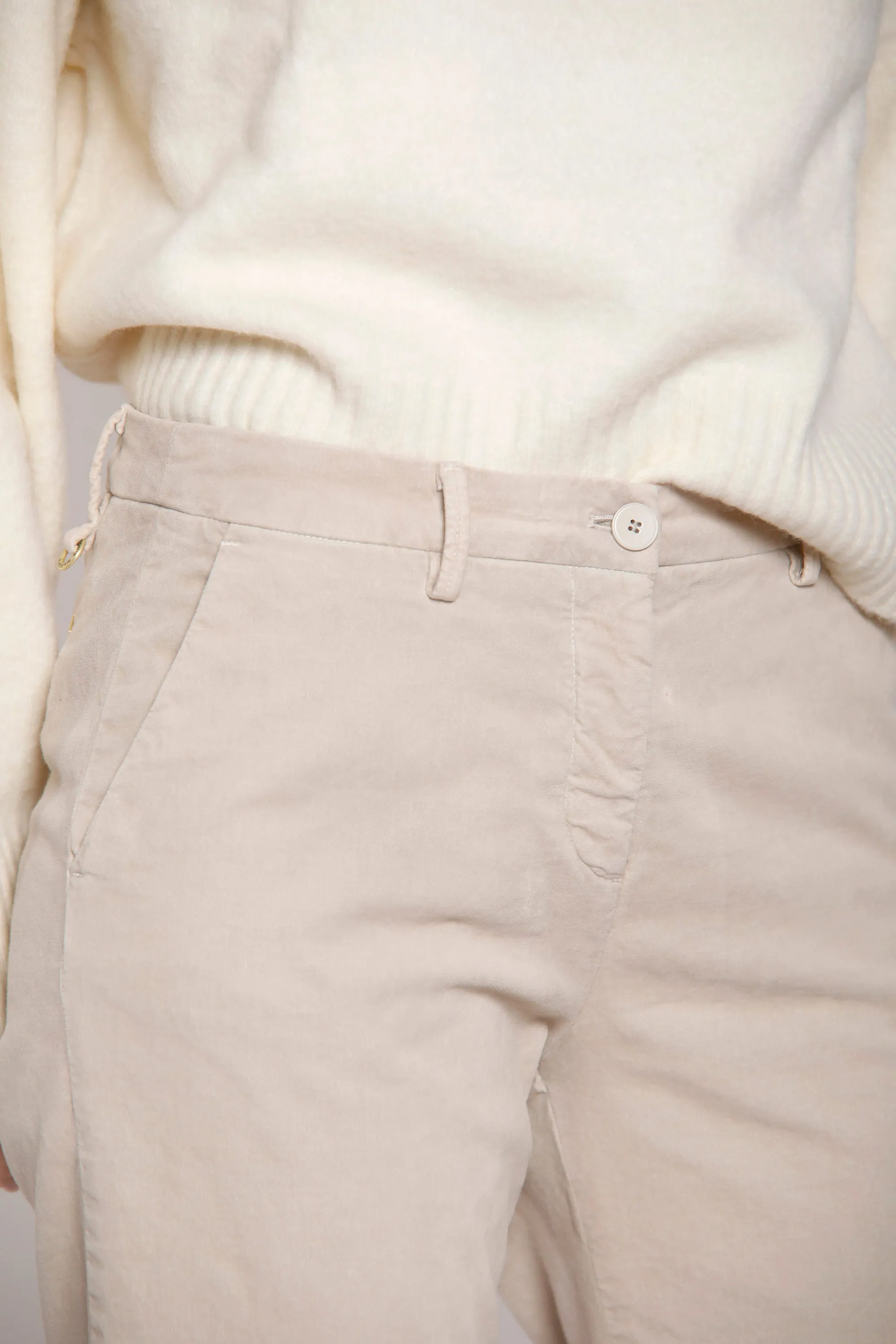 New York woman smooth velvet chino pants regular sold by Mason's product image thumbnail 3