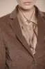 Helena woman blazer in velvet with gold resca pattern sold by Mason's