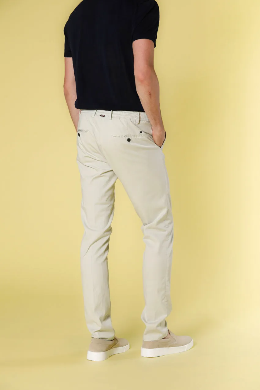 Milano Jogger men's chino jogger in cotton and tencel extra slim sold by Mason's product image thumbnail 3