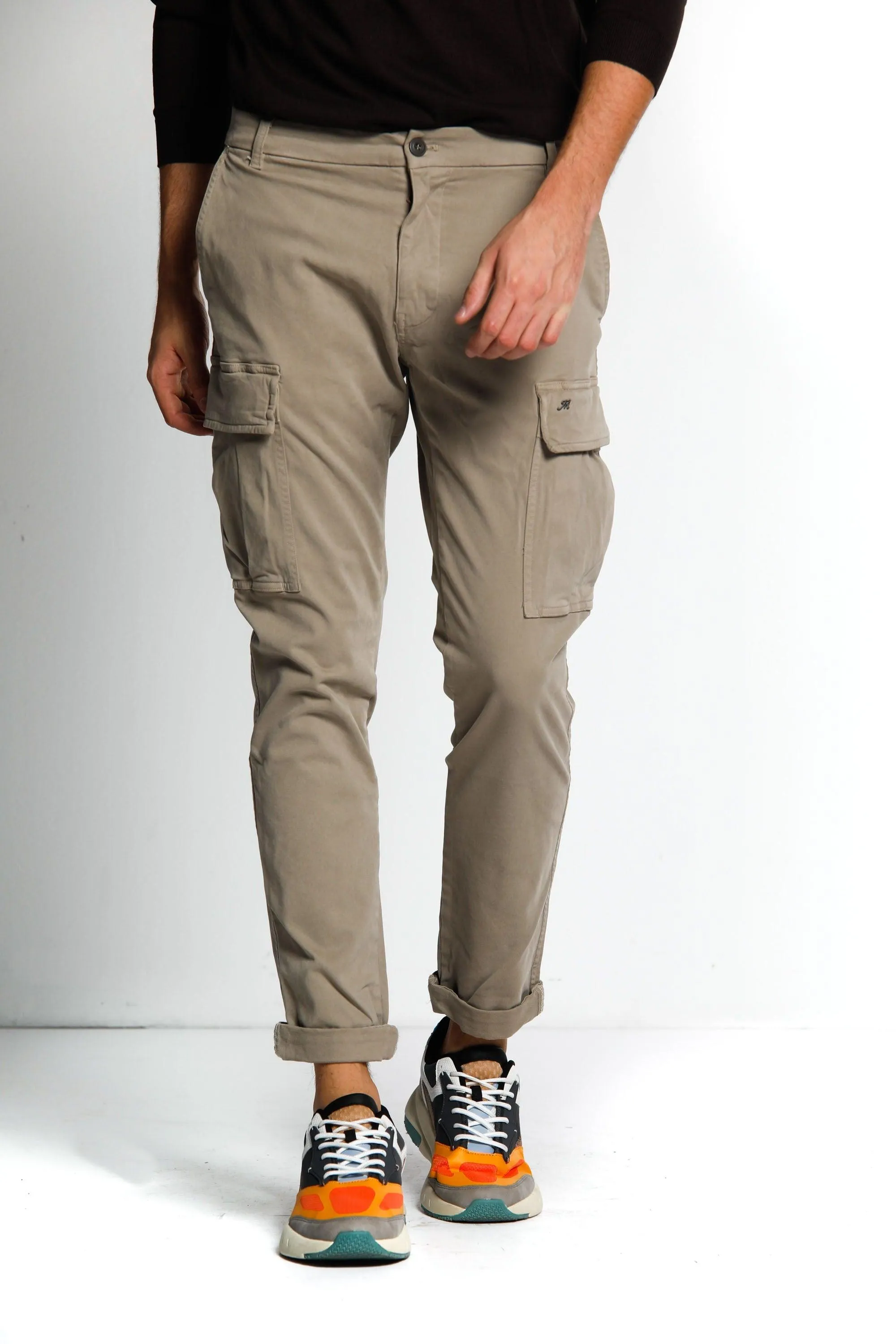 Airfield man cargo pant in cotton modal regular sold by Mason's