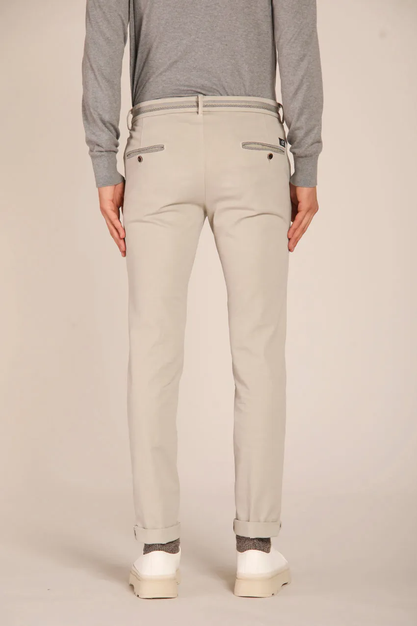 Torino Elegance men's chino pants in cotton modal stretch slim fit sold by Mason's product image thumbnail 5