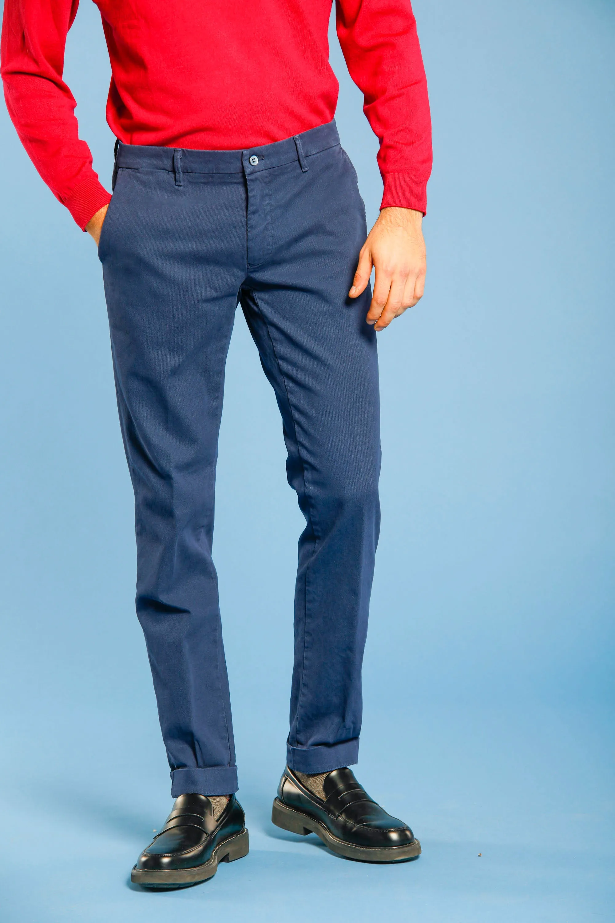 New York City man cotton weave chino pants regular sold by Mason's