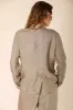 Caroline woman's double-breasted blazer in tencel and linen sold by Mason's