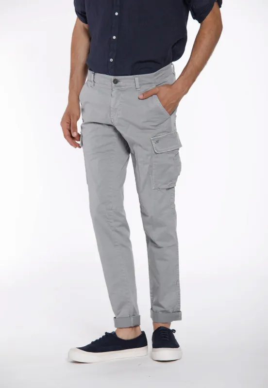 Chile man cargo pants in cotton extra slim ① sold by Mason's