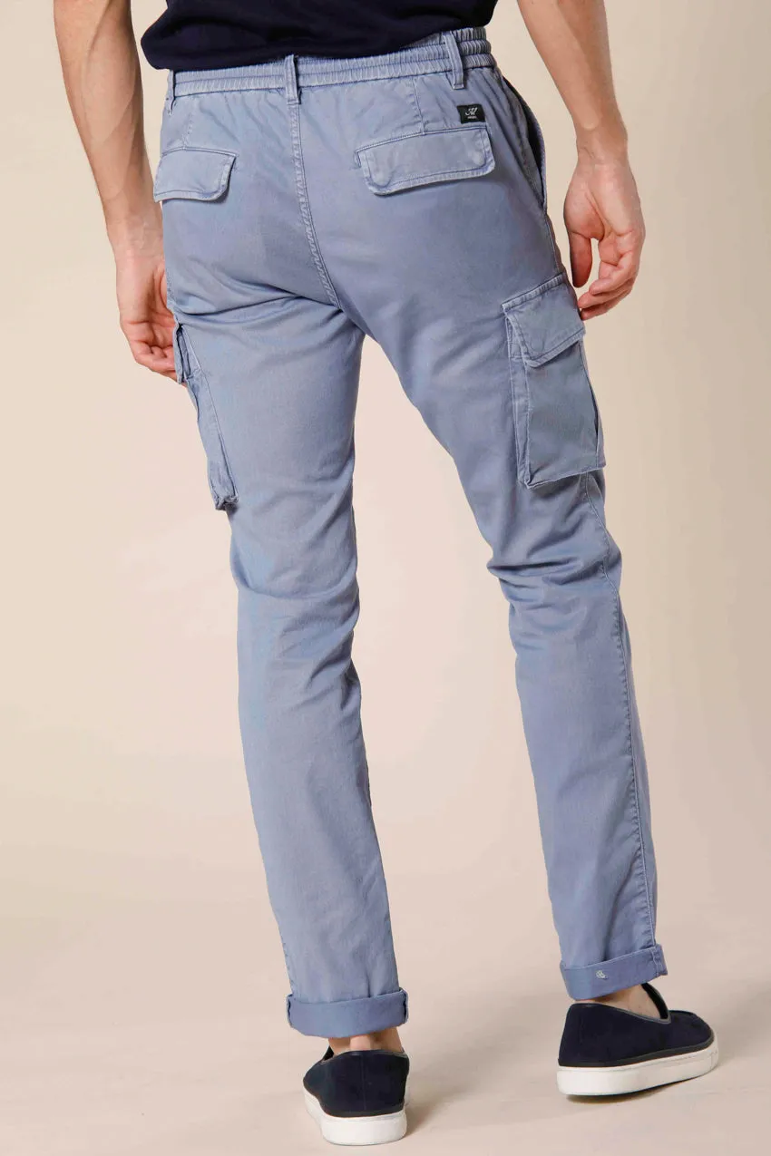 Chile Jogger men's cargo pants in tencel and cotton extra slim sold by Mason's product image thumbnail 3