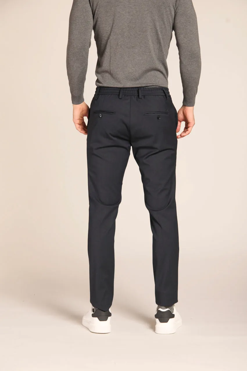 Milano Jogger men's chino pants in wool with extra slim fit sold by Mason's product image thumbnail 5