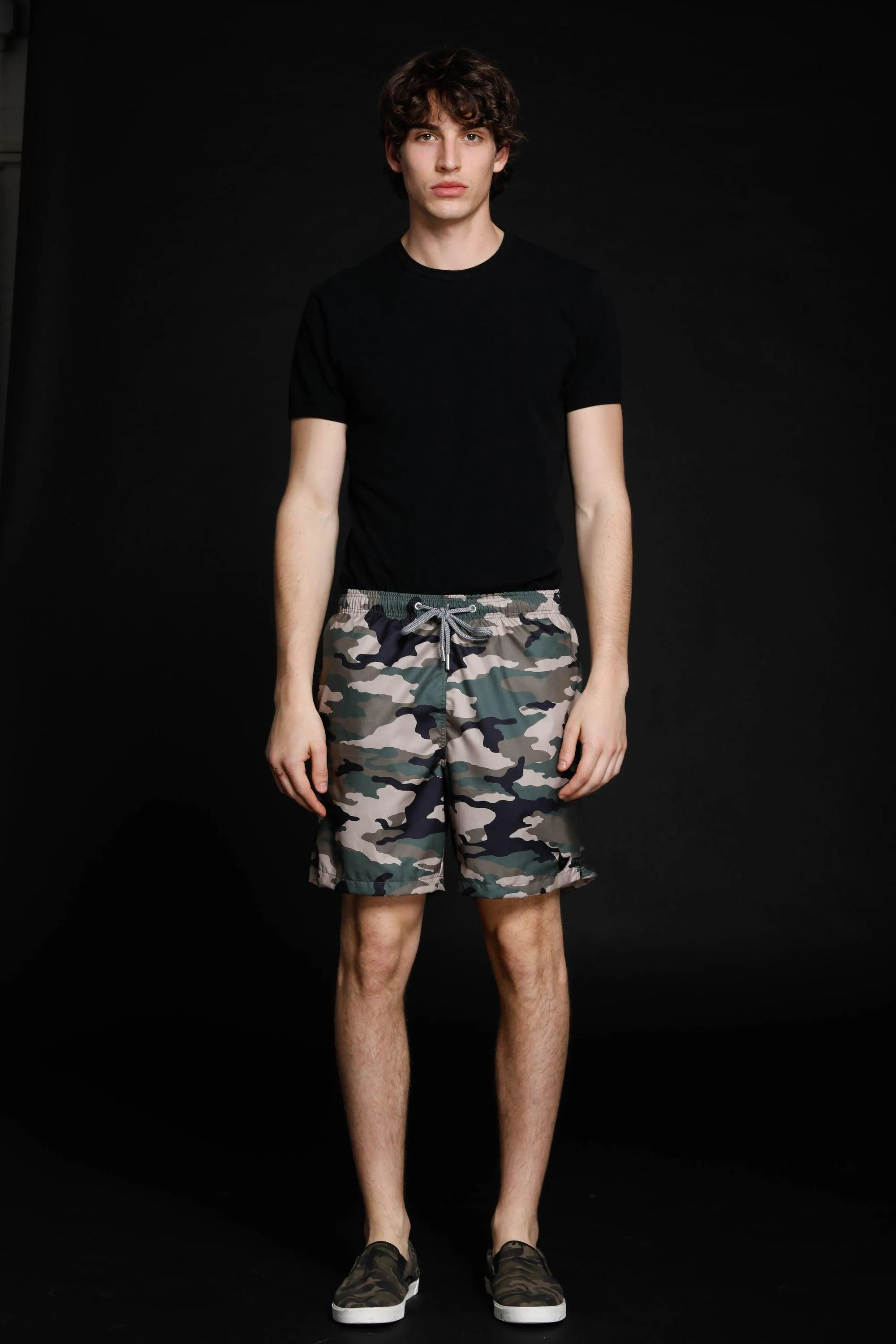 Versilia Beach Chinos man swimming trunks Logo edition in polyester sold by Mason's product image thumbnail 4