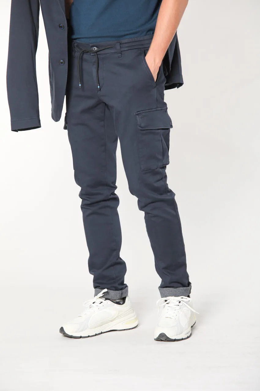 Chile Jogger Travel man active jersey cargo pants extra slim sold by Mason's