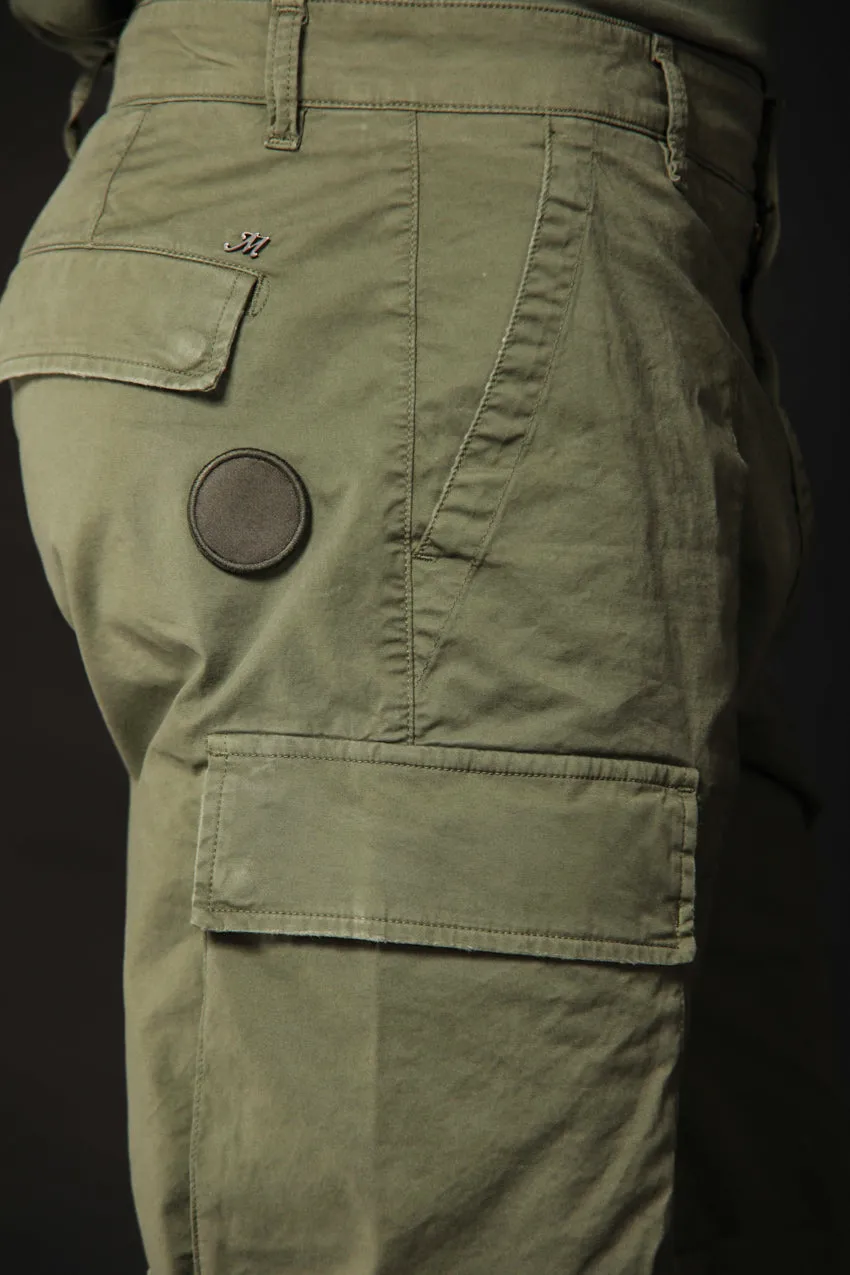 Havana men's cargo bermuda limited edition in stretch cotton carrot fit ① sold by Mason's product image thumbnail 4