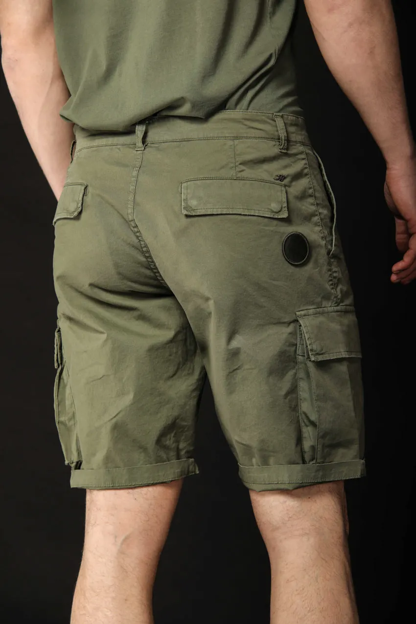 Havana men's cargo bermuda limited edition in stretch cotton carrot fit ① sold by Mason's product image thumbnail 3