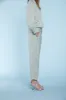 Linda Summer woman chino pants in tencel and linen relaxed sold by Mason's