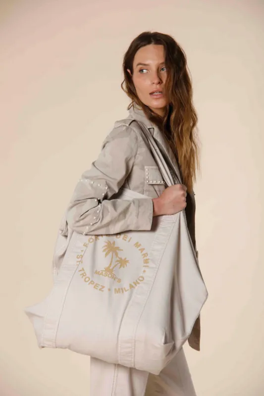 Mason's bag, a unisex denim bag ① sold by Mason's