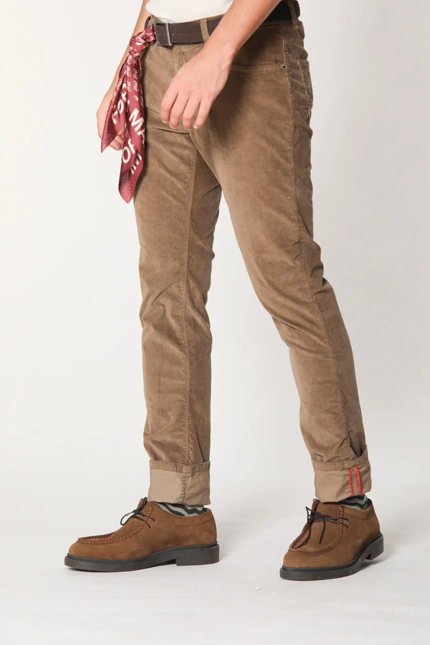 Harris 5 Pockets man pant in 1000 striped velvet slim sold by Mason's product image thumbnail 3