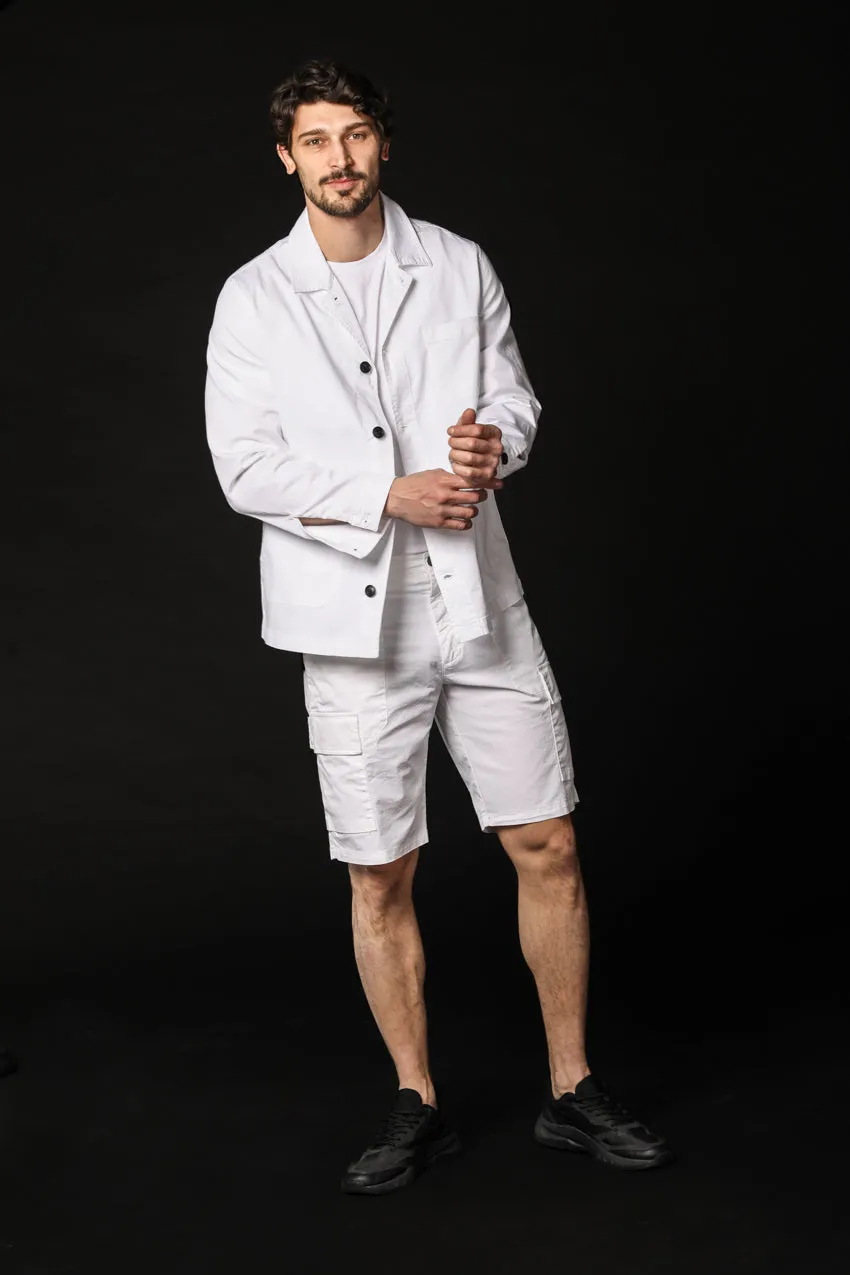 Havana men's cargo bermuda limited edition in stretch cotton carrot fit ① sold by Mason's product image thumbnail 2