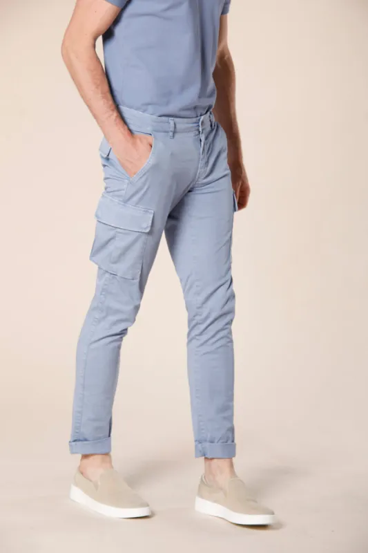 Chile men's cargo pants in twill extra slim ① sold by Mason's