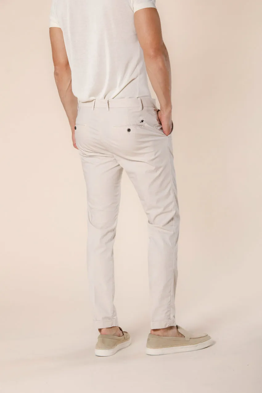 Milano Style men's chino pants in stretch gabardine extra slim ① sold by Mason's product image thumbnail 4
