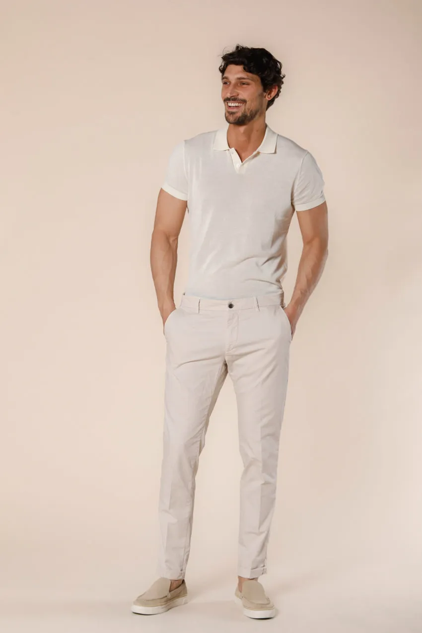 Milano Style men's chino pants in stretch gabardine extra slim ① sold by Mason's product image thumbnail 2