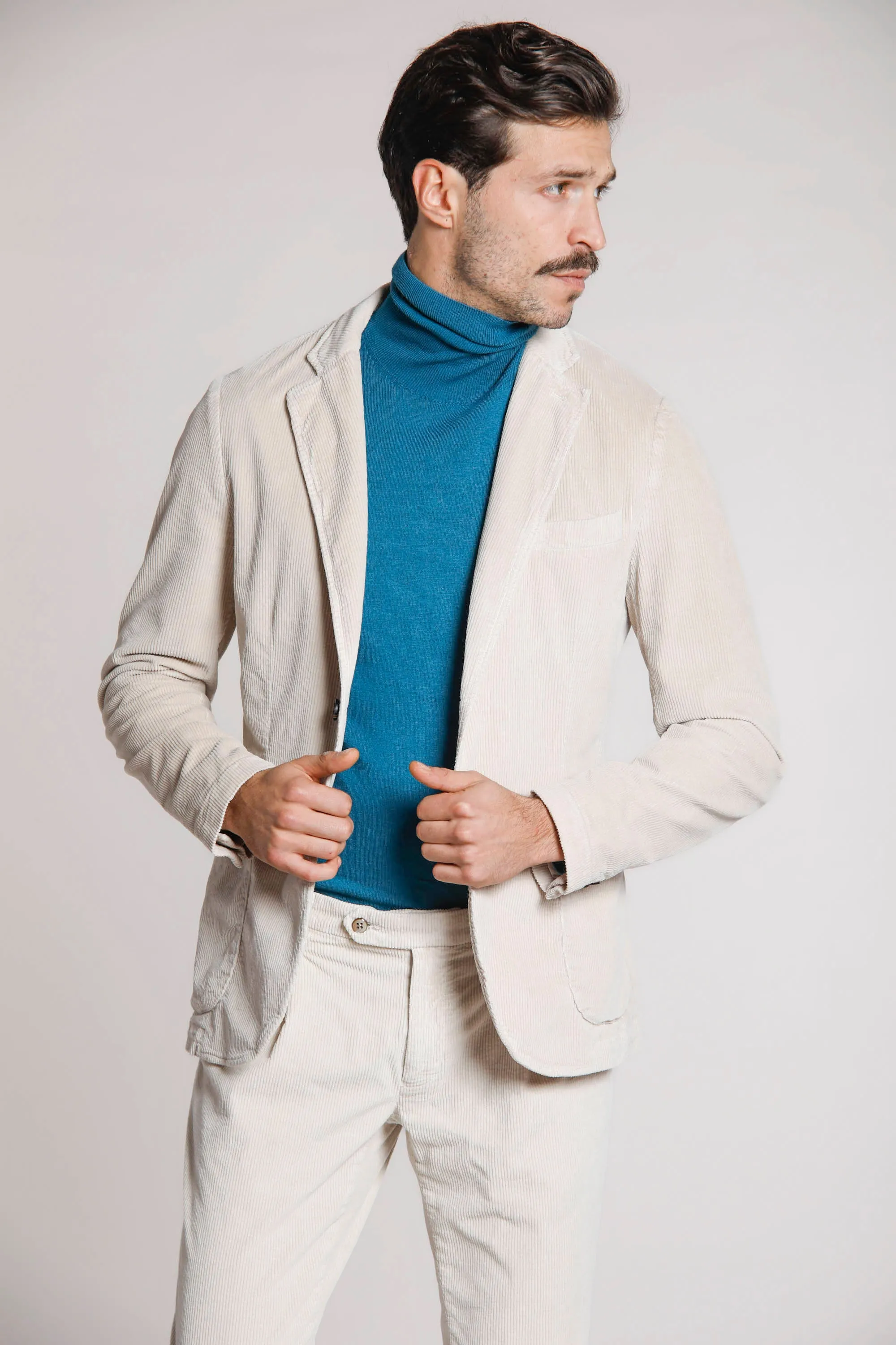 Da Vinci man velvet blazer 500 stripes sold by Mason's product image thumbnail 2