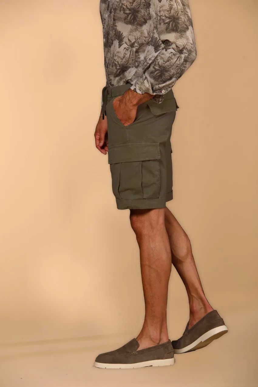 Cargo M74 men's cargo bermuda shorts in pima cotton twill Relaxed fit sold by Mason's product image thumbnail 4