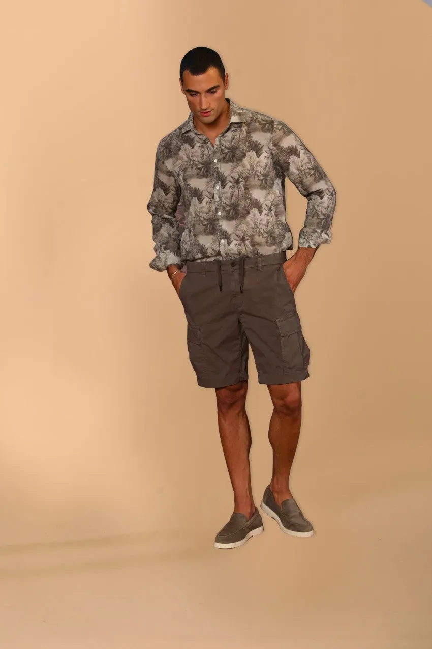 Cargo M74 men's cargo bermuda shorts in pima cotton twill Relaxed fit sold by Mason's product image thumbnail 2