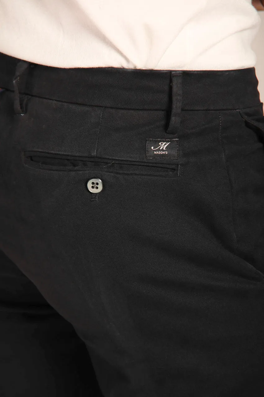 New York men's chino pants in gabardine stretch regular fit ① sold by Mason's product image thumbnail 3