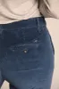 New York Slim women's chino pants in velvet corduroy slim fit sold by Mason's