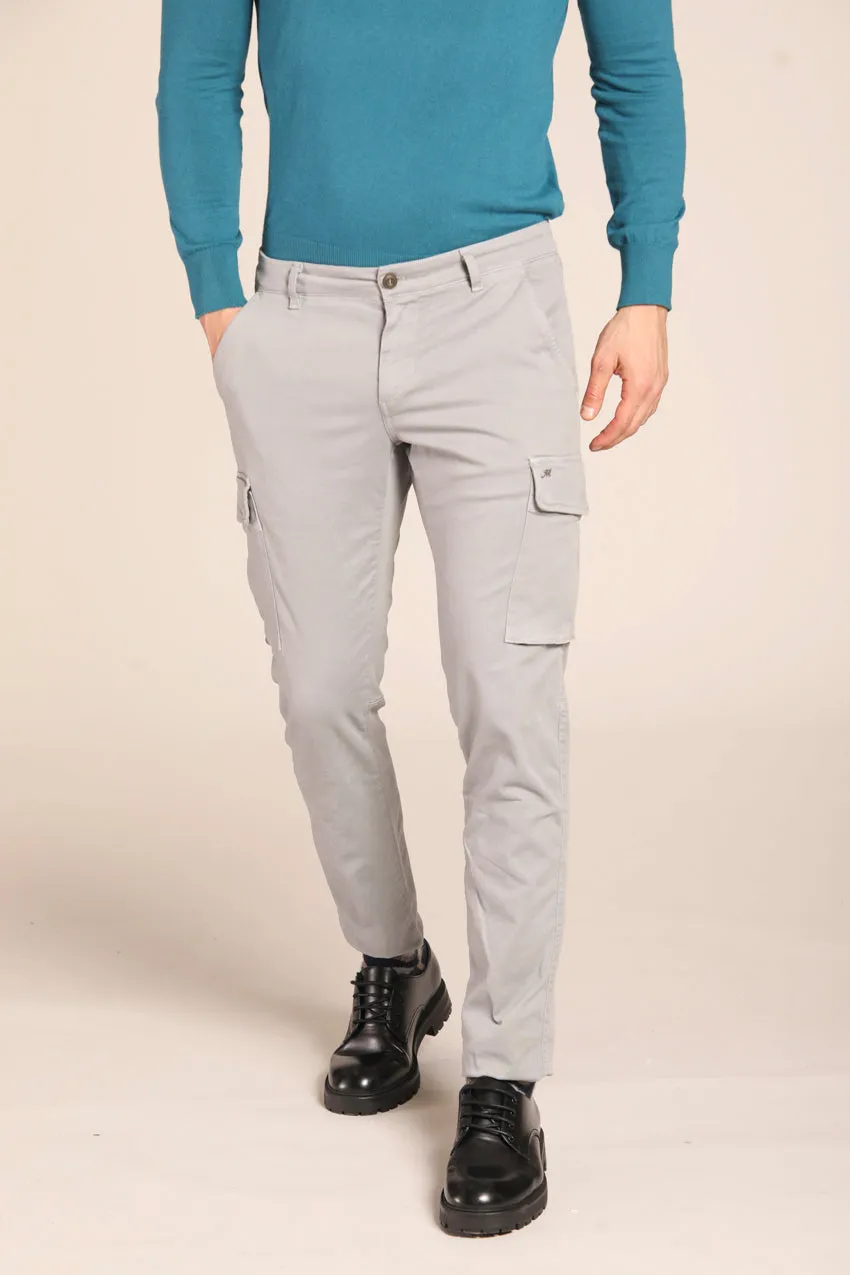 Chile men's cargo pants in gabardine extra slim fit ① sold by Mason's product image thumbnail 3