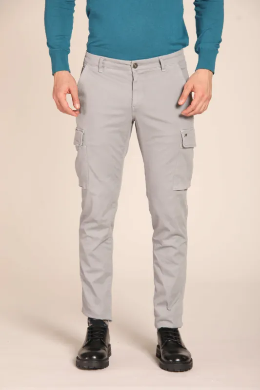 Chile men's cargo pants in gabardine extra slim fit  ① sold by Mason's
