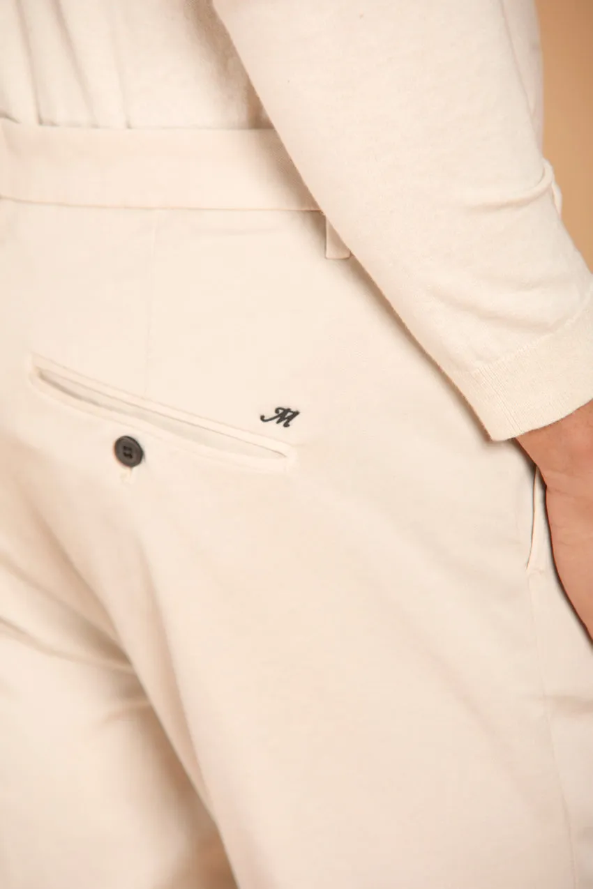 Osaka 1 Pinces men's chino pants in cotton stretch carrot fit sold by Mason's product image thumbnail 4