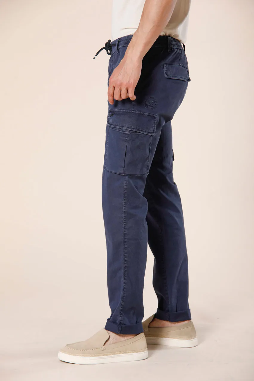 Chile Jogger men's cargo pants in tencel and cotton extra slim sold by Mason's product image thumbnail 4