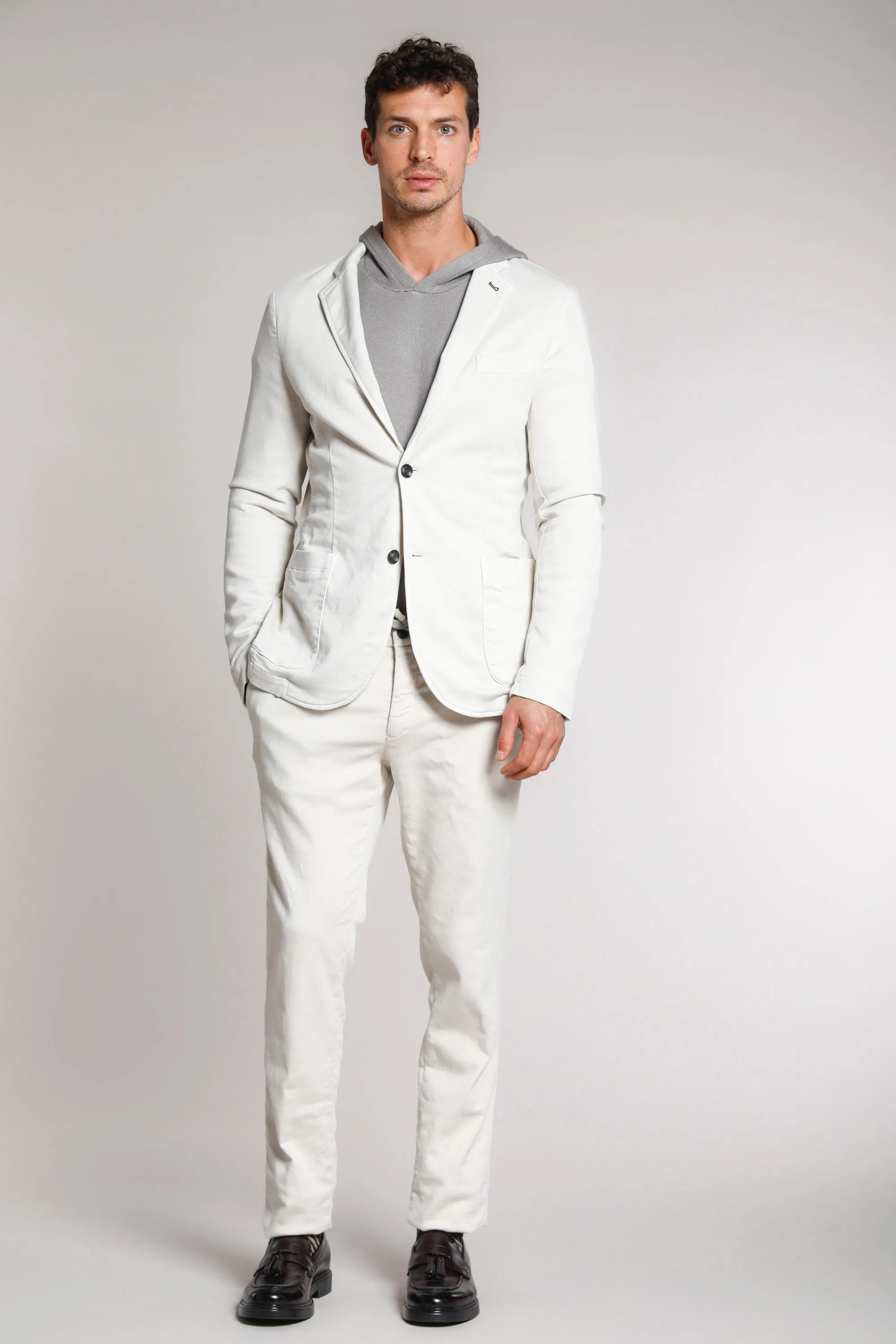 Da Vinci man fleece blazer with details sold by Mason's product image thumbnail 2