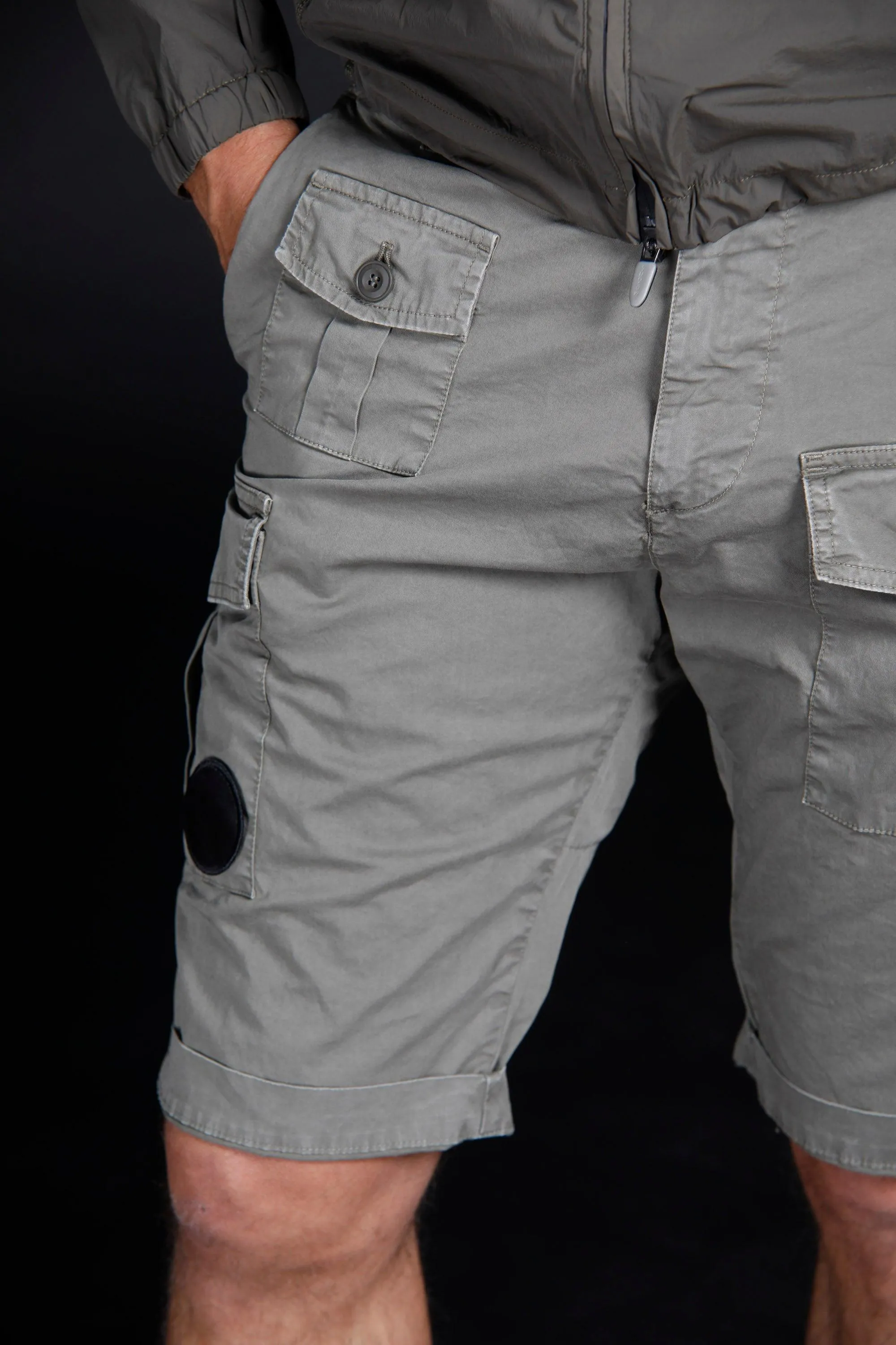 George man cargo bermuda Logo Edition in stretch cotton regular ① sold by Mason's product image thumbnail 5