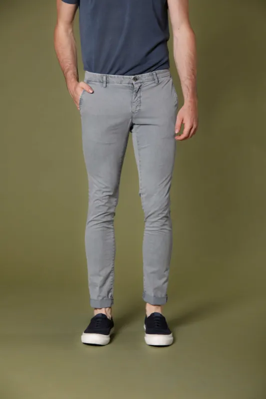 Milano Style Essential men's chino pants in stretch twill extra slim sold by Mason's