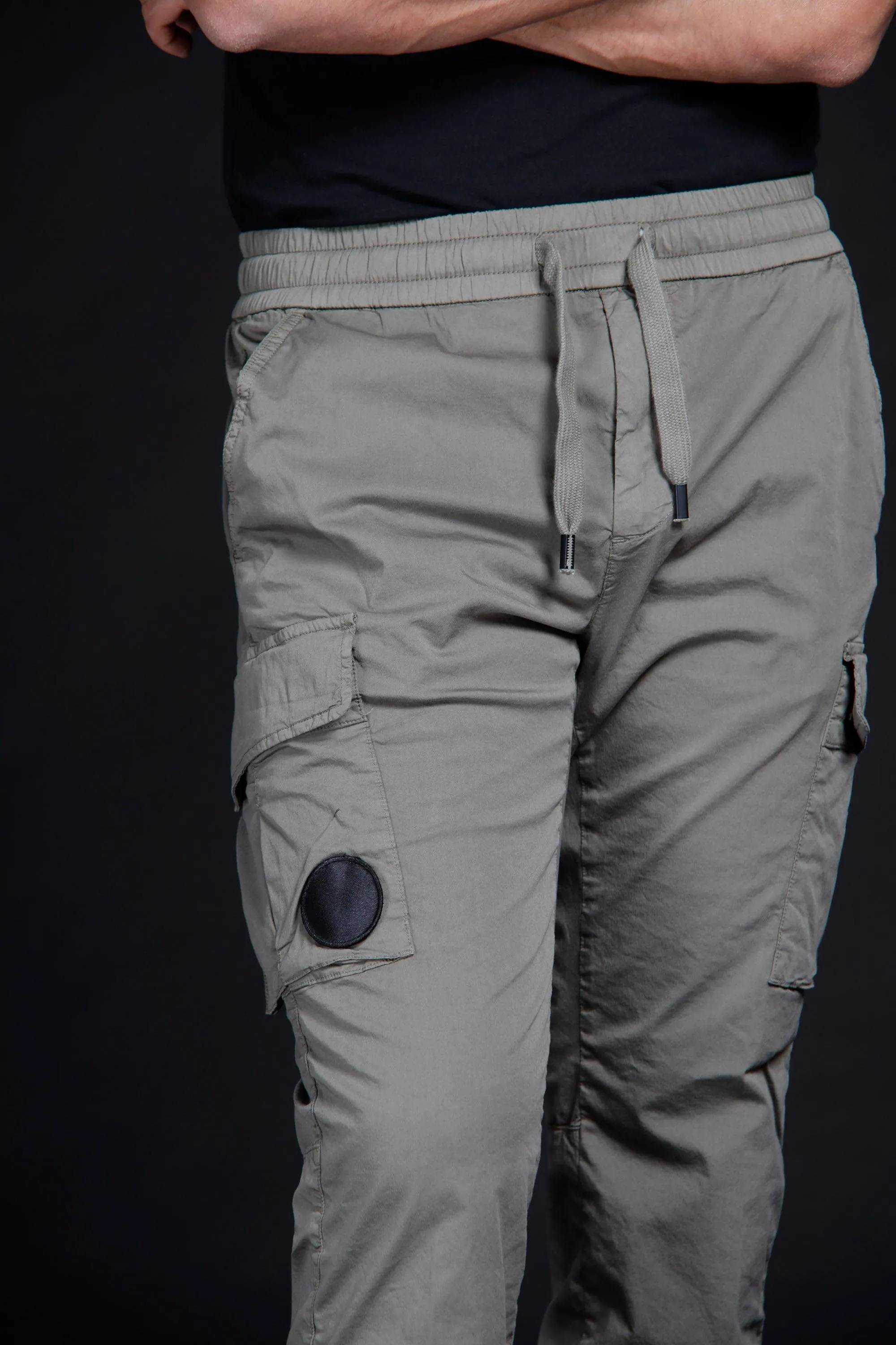 Chile Sport City man cargo pants in nylon and cotton Logo edition carrot fit sold by Mason's product image thumbnail 5