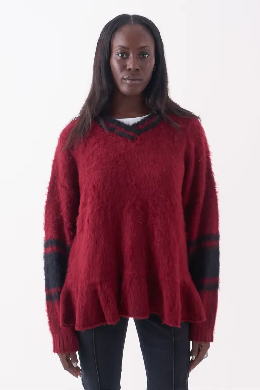 Icon Varsity Oversized Knit sold by The Ragged Priest