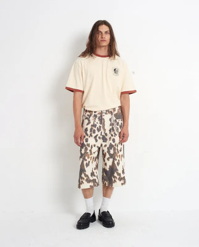 Desert Cow Print Jorts sold by The Ragged Priest