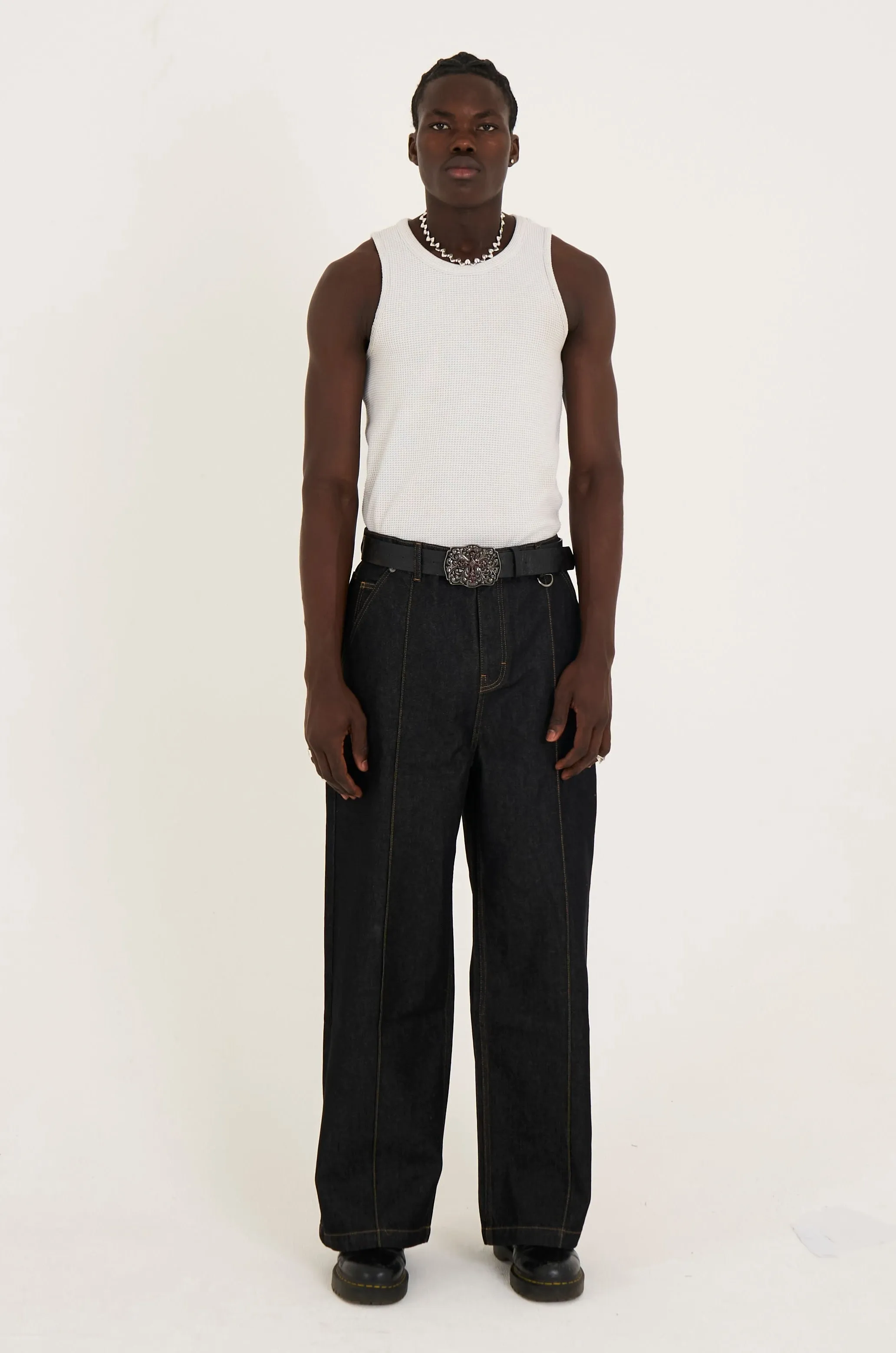 Outcast Pleated Wide Leg Jeans sold by The Ragged Priest product image thumbnail 2